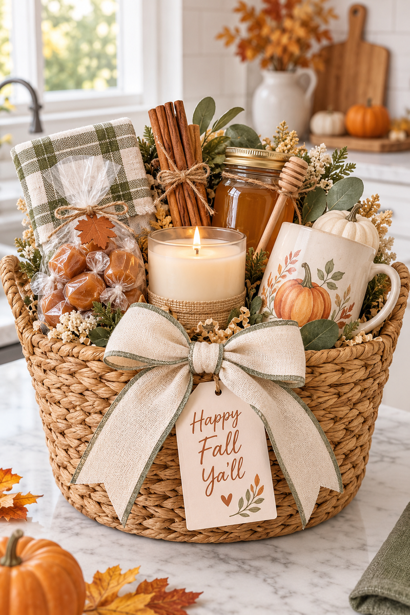 Gift baskets handmade by Simply Stacey