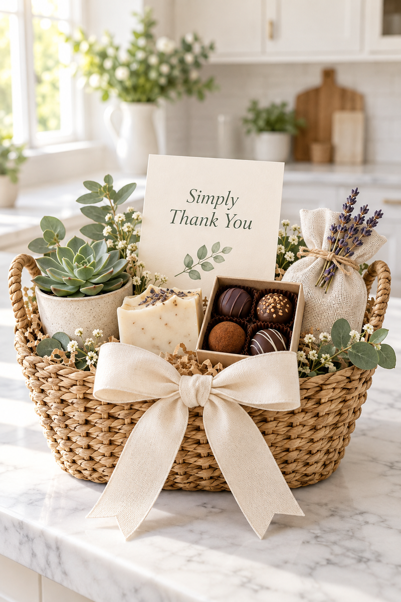 Simply Thank You — gift basket by Simply Stacey