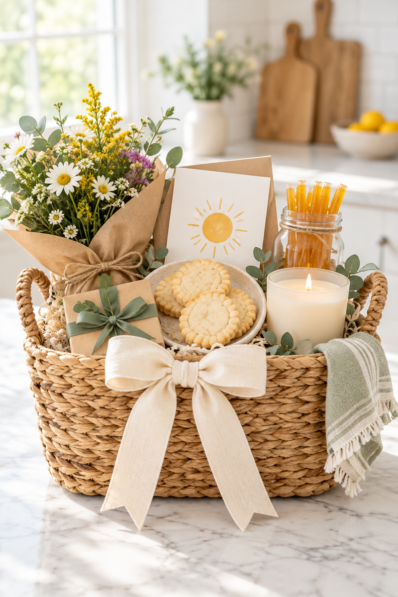 Just Because Sunshine — gift basket by Simply Stacey